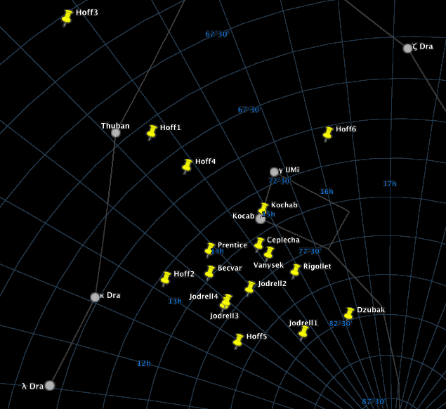 [Ursids Radiants map]